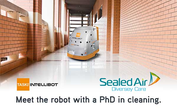 Meet the robot with a 4.0 in campus cleaning