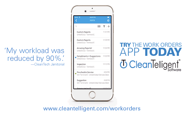 Try The Work Orders App Today - CleanTelligent Software