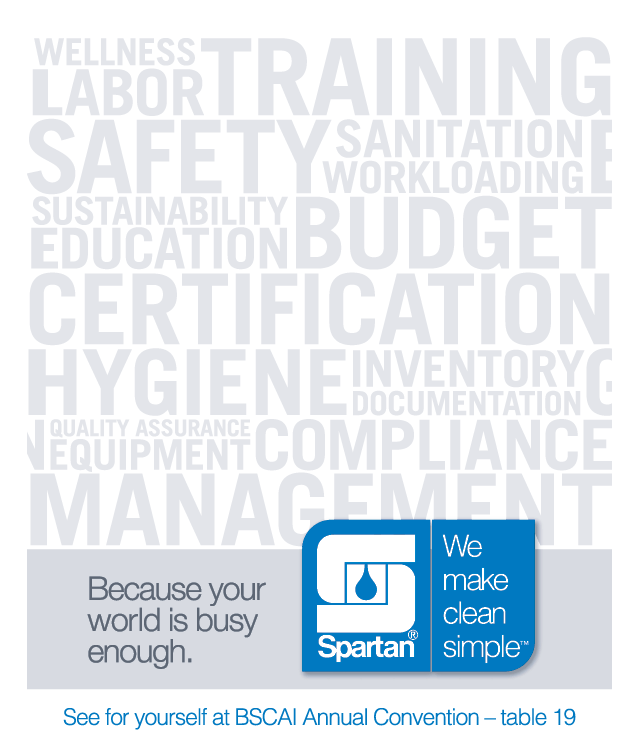 Because your world is busy enough. Spartan, We make clean simple.