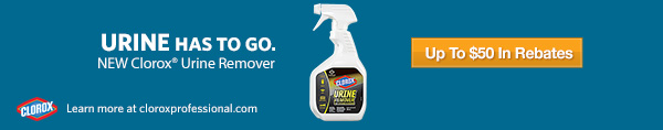 URINE HAS TO GO. NEW Clorox(R) Urine Remover.