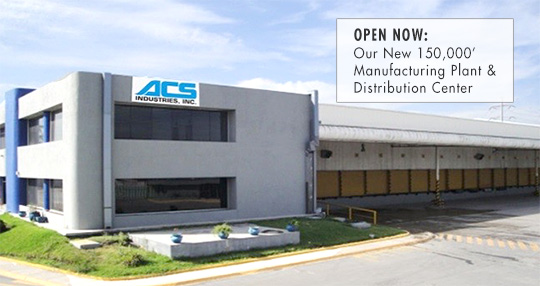 Our New Manufacturing and Distribution Center is Open.