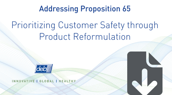 Whitepaper: Proposition 65 and Customer Safety