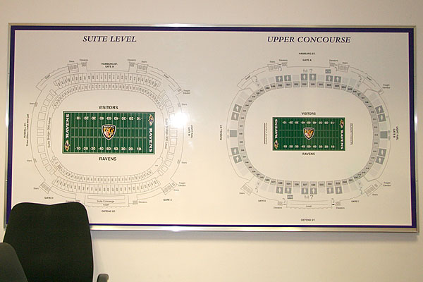 M&T Bank Stadium Club Level Diagram  Baltimore Ravens –