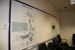 Printed on dry-erase boards, managers are able to mark areas throughout the facility that need attention for that week.