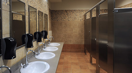 Clean public restrooms attract customers, Bradley Corp. survey says