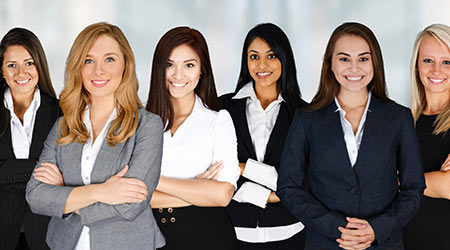 A group of businesswomen 