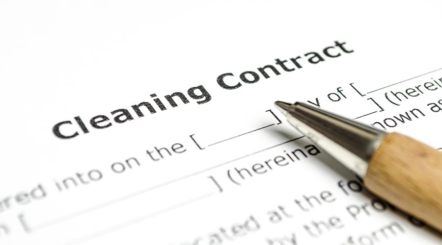 Cleaning contract