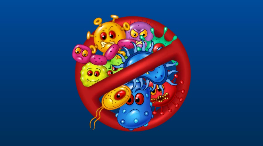 Cartoon stop virus